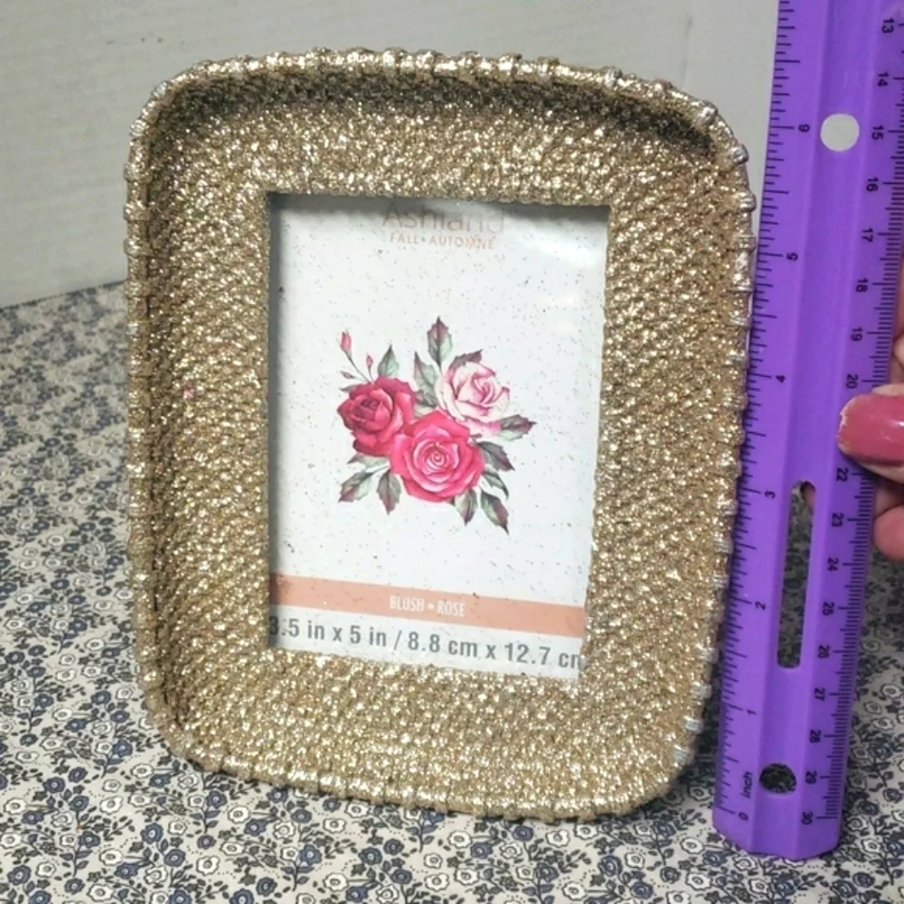 Ashland gold glittered picture frame